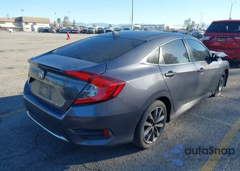 2019 Honda Civic Ex z USA, uszkodzony, nr VIN 19XFC1F39KE217291